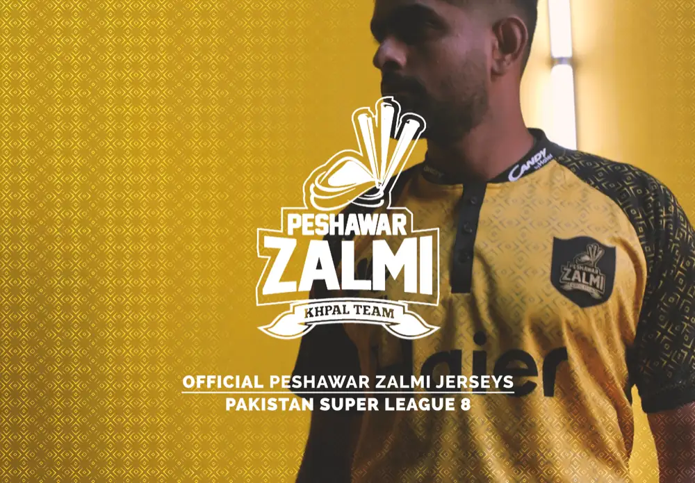 Peshawar Zalmi — Official Jersey PSL 8