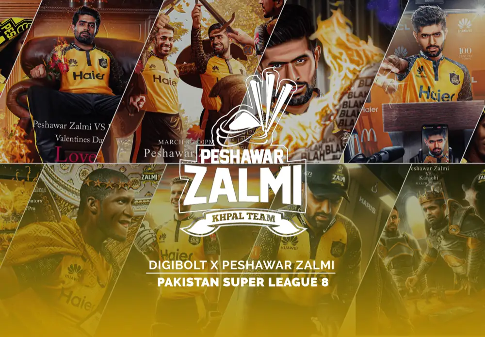 DigiBolt × Peshawar Zalmi PSL 8