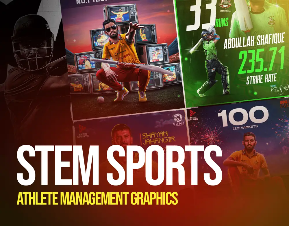 STEM Sports — Athlete Management Graphics